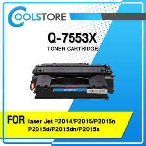 COOL ตลับหมึกเลเซอร์โทนเนอร์ Q7553X/7553X/7553 สำหรับ Printer LaserJet 1320nw/1320tn/3390/3392/LaserJet P2014/P2015n/P2015d/P2015dn/P2015x/M2727nfs