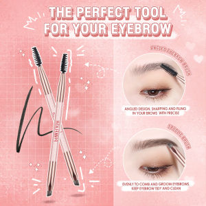 PINKFLASH 2-in-1 Duo Effect Eye Makeup Eyebrow Cream & Powder Gel Pomade Eyeliner Eyebrow Brush Waterproof smudge-proof lasting Multi-uses