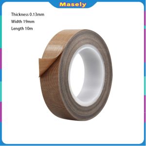 Masely Resistant High Temperature Tape Sealing Tape Thickness 0.13mm Length 10m Width 10mm/15mm/19mm