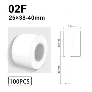 100PCS Stiker Kabel Label Kertas Dengan Perekat Sendiri Anti Air Stiker Label Penanda Kabel