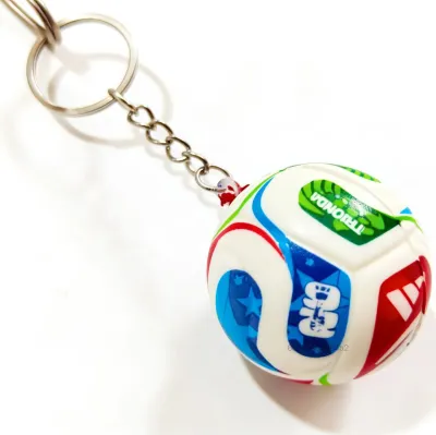2026 World Cup Keychain - Football Trophy Fan Gift Football keychain pendant creative sports style mini gift