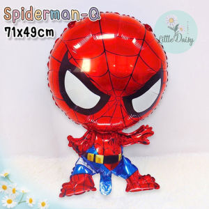 ร้านไทย ลูกโป่งซุปเปอร์ฮีโร่ ลูกโป่งวันเกิด Hero และป้ายกระดาษ Happy Birthday ธีมฮีโร่ ตกแต่งงานปาร์ตี้