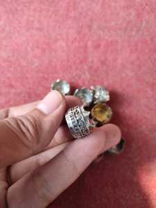Alpaka Variasi Gelang Model Bulat Ukir