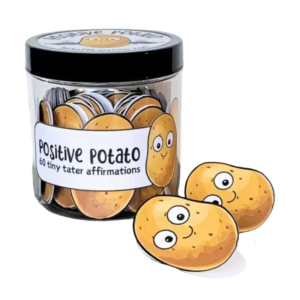 60 chiếc thẻ khẳng định tích cực với hộp lưu trữ để hỗ trợ cảm xúc và giảm lo lắng Vớ giáng sinh chất độn