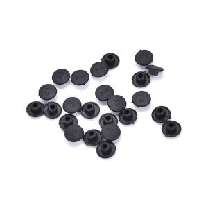 [Chandrae] 20PCS Black Hex Socket Allen Bolt Screw Nut Hexagon Head Cover Cap Protector