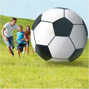 100cm/150cm/200cm Giant Inflatable Beach Ball Large Three-color Thickened Pvc Water Volleyball