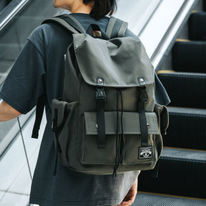 MOYYI High Quality Men Fashion Backpack 17.3 Inch Multifunction Laptop Backpack Waterproof Outdoor Travel Backpack