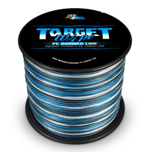 Ashconfish TaRGET 4 Strands Braided Fishing Line 500M 6LBS-100LBS Multicolor PE Line