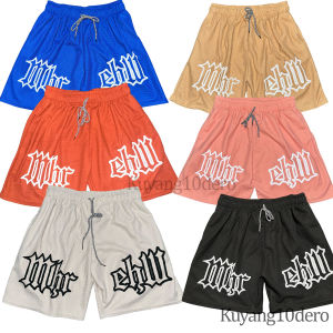 Mens Mhr Printed Waffle Shorts with 2 Pockets