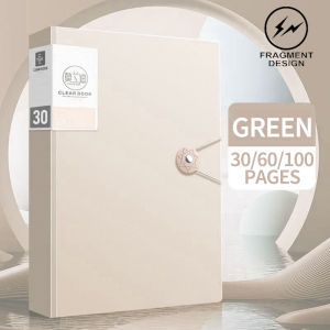 F&D A4/Long Clear Book Folder File Organizer Clear Folder Presentation Book 30/60/80/100 Protectors