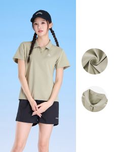 Camel womens quick dry t-shirt casual breathable sports polo t-shirt