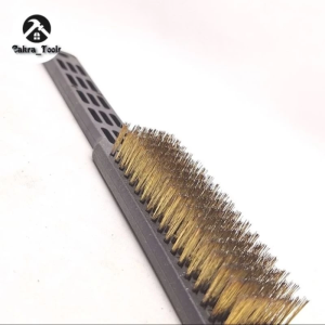 Sikat Kawat Kuningan Pembersih Karat Lumut Tembok Paving Mesin Serbaguna Multifungsi Besar dan Kuat