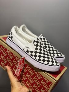 รองเท้าผ้าใบSlip on Sz.37-45 Eu มี 7 สี สีดำ รุ่นยอดฮิต ทรงสวยตรงปก สินค้าขายดี MTB004