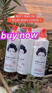 PrettyFloral~Kojic Acid Brightening Body Lotion Moisturizing Lightening Improve Skin Body Lotion
