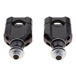 Flameer 2x 28MM 1 1/8 Handlebar Riser Mount Clamps Motorcycle Dirt Bike ATV
