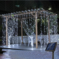 kangle 【💥50% off】ม่านไฟพลังงานแสงอาทิตย์ LED กลางแจ้งกันน้ำ เซลล์แสงอาทิตย์ ไฟตกแต่ง คริสมาสต์ Fairy ราวบันไดแสง. 