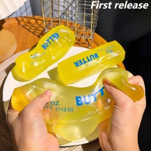 Soap Ball Squishy Soap Stress Ball Fidget Toy Crunchy Squeeze Ball Blocks Filled ASMR Anti Stress Toys for Kids & Adults Gift