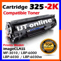 Compatible Laser Toner Cartridge Canon 325 Cart 325 Cartridge 325 CRG 325 CRG325 For Canon imageCLASS MF 3010 MF-3010 MF3010 / LBP 6000 LBP-6000 LBP6000 / LBP 6030 LBP-6030 LBP6030 / LBP 6030w LBP-6030w LBP6030w Printer Ink (1,500pgs/2,500pgs/3,000pgs). 