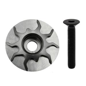 Aluminum Alloys Bicycles Stem Caps Mountain Bicycles Bowl Bike Stem Caps for Enhancing Cycling Experiences