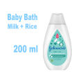 Johnsons Hair & Body Baby Bath Milk Rice 100ml & 200ml - Kids Baby Shop. 