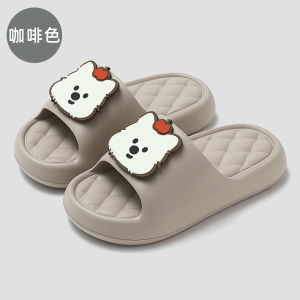 [Free Shipping] Cartoon Eva Slippers For Girls Summer Bathing Slippers Cute And Thick-Soled For Boys For Home Use ChildrenS Summer Slippers
