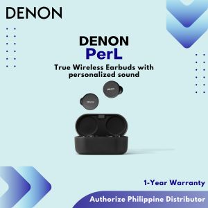 Denon PerL Wireless noise-canceling earbuds with personalized sound