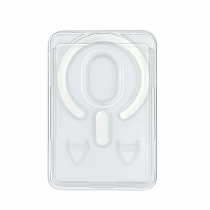 MIRELINA Scratch-resistant For MagSafe Wallet Transparent Acrylic Phone Case Card Bag Creativity Durable Phone ic Card Holder