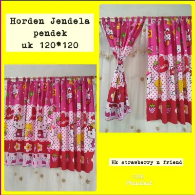 GORDEN JENDELA PENDEK HELLO KITY