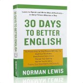 Thirty Days To Better English 30 Days To Improve Your English Skills Classic Book Language Learning