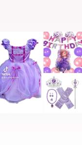 Sofia costume for kids 1yrs to 7yrs sizezs