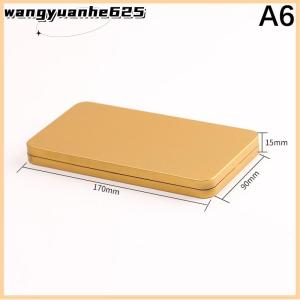 [WYH Store] COD Paper Money Holder Tinplate Currency Tray Small Metal Cash Storage Box Convenient Money Protector Case Organization