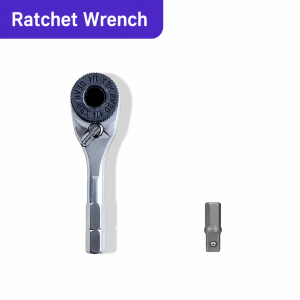 ⭐️Local Delivery⭐️1/4 ratchet wrench 6.35mm screwdriver inner hexagon wrench EDC tool wrench 1/4 screwdriver rod quick socket wrench hand tool