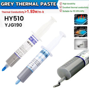Safe and Effective HY510 YJ-G190 Thermal Paste Ideal for CPU GPU Heatsink Grey Processor