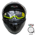 GILLE MOTORCYCLE HELMET MODULAR. 