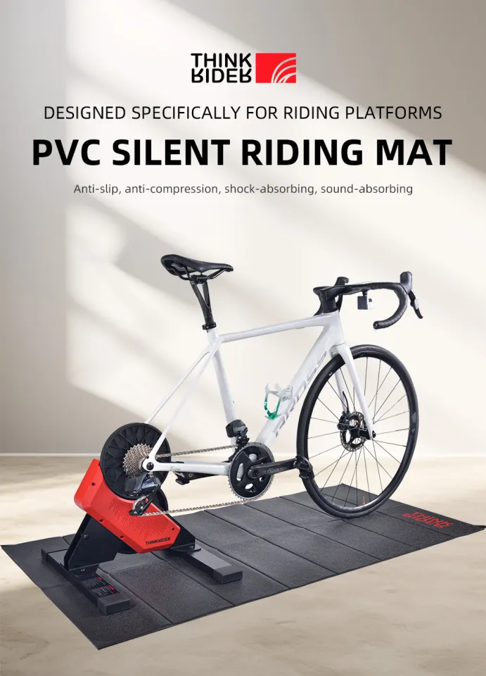 Thinkrider Yoga Mat Power Training Rubber Mat For Bike Bicycle