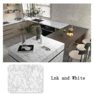 3D Marble Kitchen decorate Waterproof Wallpaper and Oil proof Stickers thickening Table sticker
