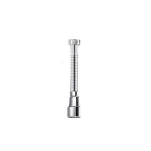 LZHDP Phổ thông Bộ mở rộng vòi nước 12/16/20/30/50cm Abs + thép không gỉ Vòi nước Bền Xoay 360 ° Vòi phun nước Dụng cụ bồn rửa nhà bếp