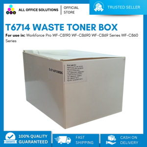 AOS Compatible T6714 Waste Toner Box for Epson Workforce Pro WF-C8190 WF-C8690 WF-C869 Series WF-C860 Series Printer
