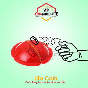 Alat Sulap UFO coin Teleportasi Sulap Koin berpindah kedalam Ufo