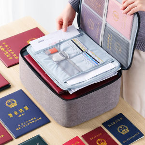 แฟ้ม กระเป๋าเอกสาร แฟ้มใส่เอกสาร a4 กล่องเก็บเอกสาร แบบมีรหัสล๊อค 3 ตัวเลข กันน้ำได้ กระเป๋าใส่เอกสาร กระเป๋าเอกสาร a4 กล่องเอกสาร