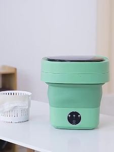 Máy Giặt Gấp Di Động 11 Sheng Siêu Dung Tích Lớn Tất Đồ Lót Máy Giặt Mini
