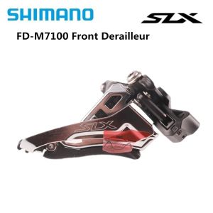SHIMANO SLX FD M7100 Front Derailleur 2X12 Speed Mountain Bike MTB Front Derailleur 34.9 mm Clamp Bike Parts