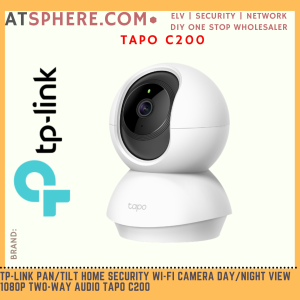 TP-LINK IP Network Tplink Motorized Wifi Wireless 2MP PTZ Night Vision Micro SD Slot