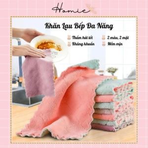 Khăn lau bếp khăn lau bếp đa năng mềm mịn thấm hút cực tốt khăn lau đa năng_KL2M
