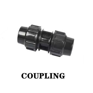PER PCS PE Compression Fittings for pe and pvc pipes 1/2" 3/4" 1" elbow tee coupling adapter plug