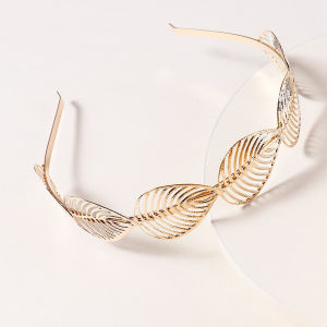 [fenggongshuode] Retro Elegant Temperament Headband Flower Leaf Alloy Head Hoop For Women Girl Fashion Personality Hair Accessories