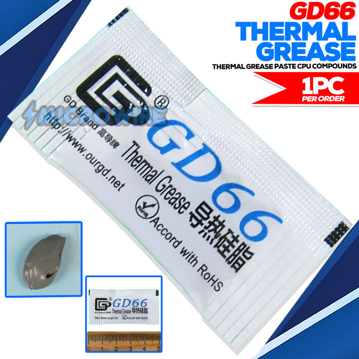GD66 Thermal Grease Paste CPU Compounds 0.5 Gram Lazada PH
