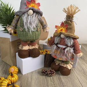 Extendable Gnomes Stuffed Harvest Fall Thanksgiving Table Decor Rudolf Gnome Harvest Miniature Gnomes