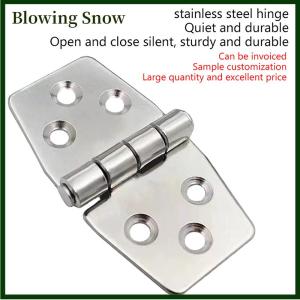 Blowing บานพับ304แบบแบนบานพับตู้ควบคุมบานพับกล่องไม้ชิ้นส่วนเรือยอชท์บานพับขนาดเล็กสำหรับหน้าต่าง