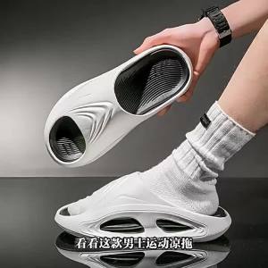 [Free Shipping] CoupleS Summer Outdoor Sports Sandals With Soft Soles Non-Slip Fashionable Versatile And Thick-Soled Design For Men